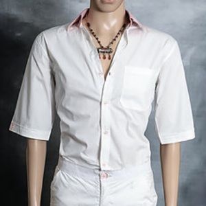 Men’s Short Sleeve Button Down